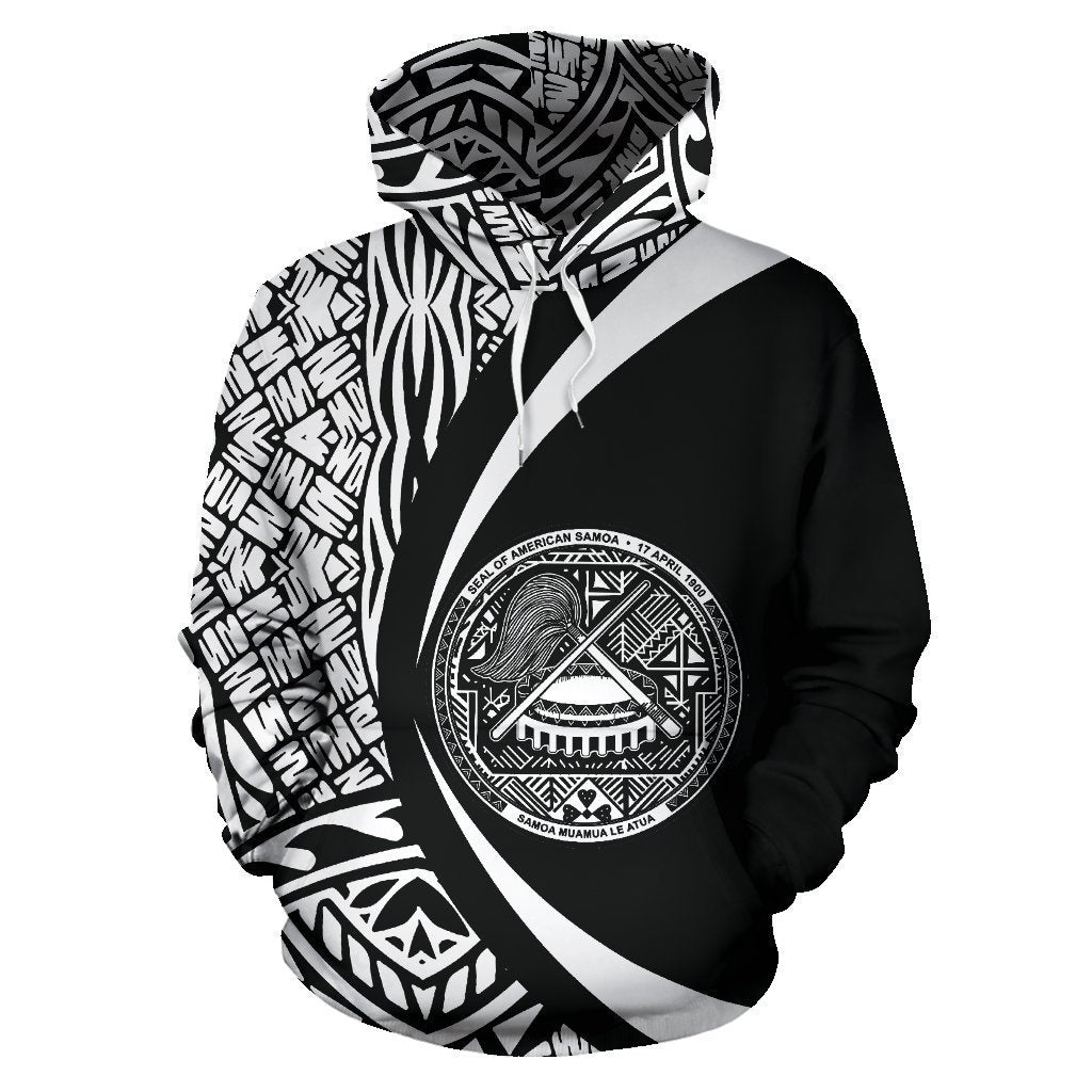American Samoa Polynesian Hoodie - Circle PL - Amaze Style™-Apparel