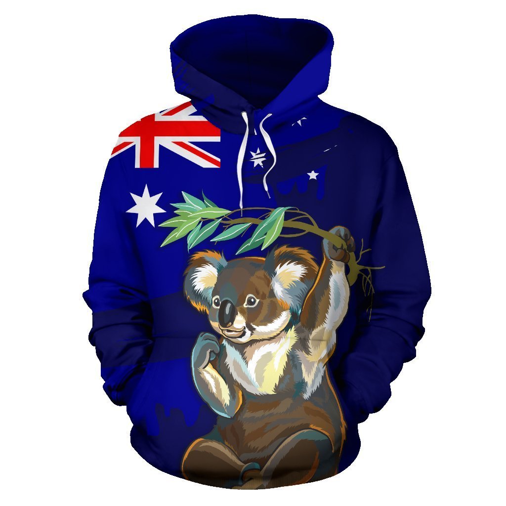 Australia Koala All Over Hoodie 02 JT6 - Amaze Style™-ALL OVER PRINT HOODIES (P)