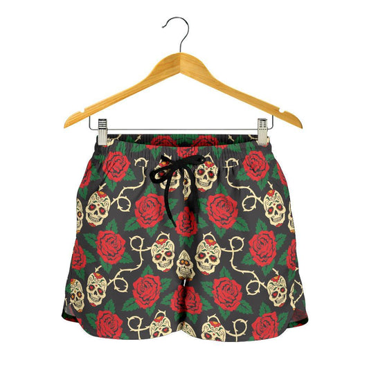 Teschio e Rose-Amaze Style™-Women's Shorts - Teschio e Rose-XS-Vibe Cosy™