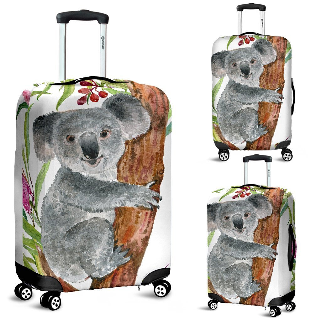 Australia Koala Luggage Cover 03 k7 - Amaze Style™-LUGGAGE COVERS