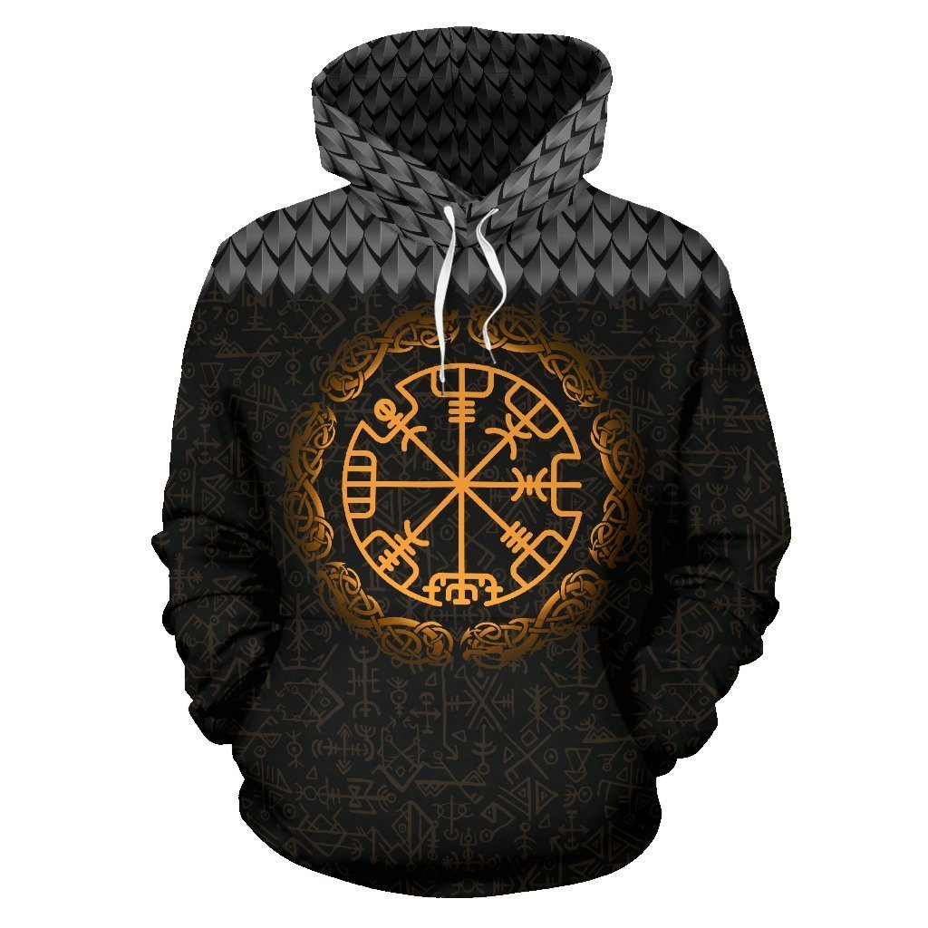 Viking Warrior Pullover Hoodie A0 - Amaze Style™-ALL OVER PRINT HOODIES (P)