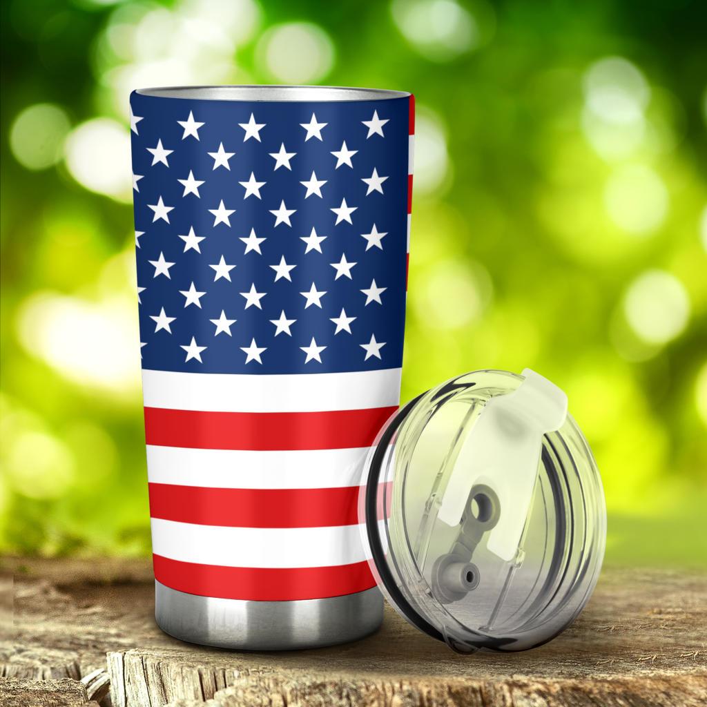 America Tumbler-Amaze Style™-Tumbler - America Tumbler-20oz Large-Vibe Cosy™