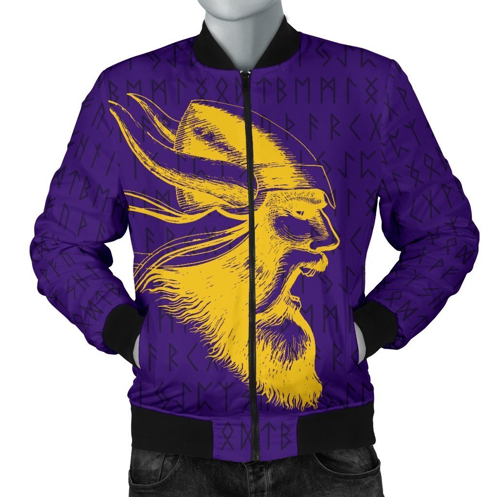 Viking Warrior™  Men's Bomber Jacket TH75 - Amaze Style™-BOMBER JACKETS (P)