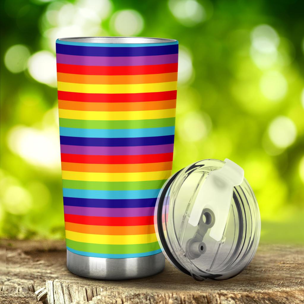 Tumbler Rainbow-Amaze Style™-Tumbler - Tumbler Rainbow-20oz Large-Vibe Cosy™