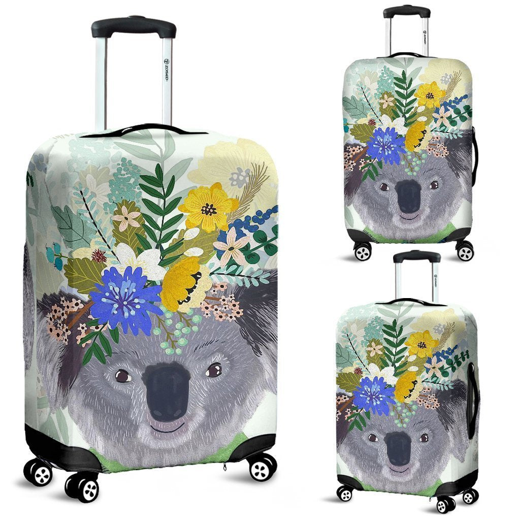 Australia Koala Luggage Cover 02 k7 - Amaze Style™-LUGGAGE COVERS