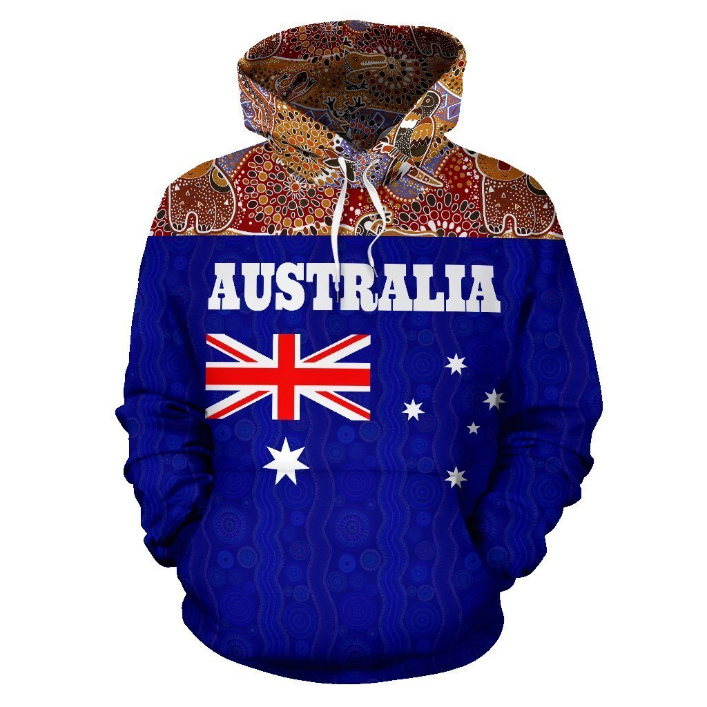 Australia All Over Hoodie - BN04 - Amaze Style™-ALL OVER PRINT HOODIES (P)