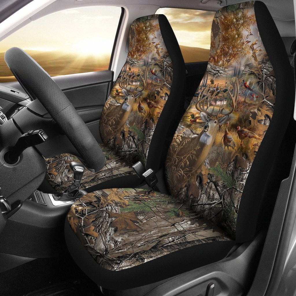2 pcs Hunting Camo Car Seat Covers - Amaze Style™-