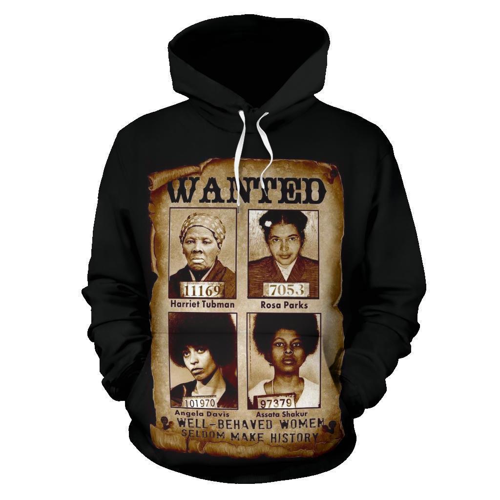 African Hoodie - Civil Women Rights Leaders - Amaze Style™-ALL OVER PRINT HOODIES