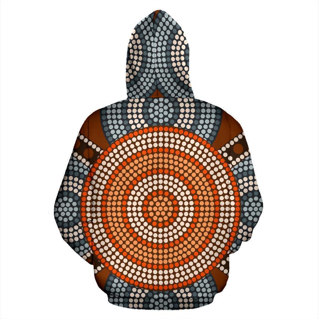 Australia All Over Hoodie Australia Pattern- NNK1477 - Amaze Style™-Apparel