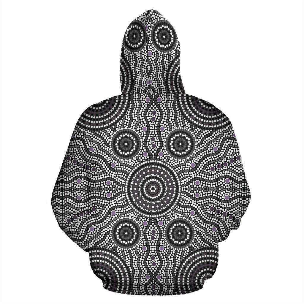 Australia All Over Hoodie Australia Pattern- NNK1478 - Amaze Style™-Apparel