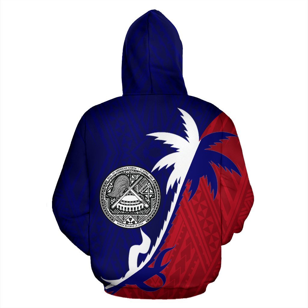 American Samoa Coconut Tree Hoodie PL - Amaze Style™-Apparel