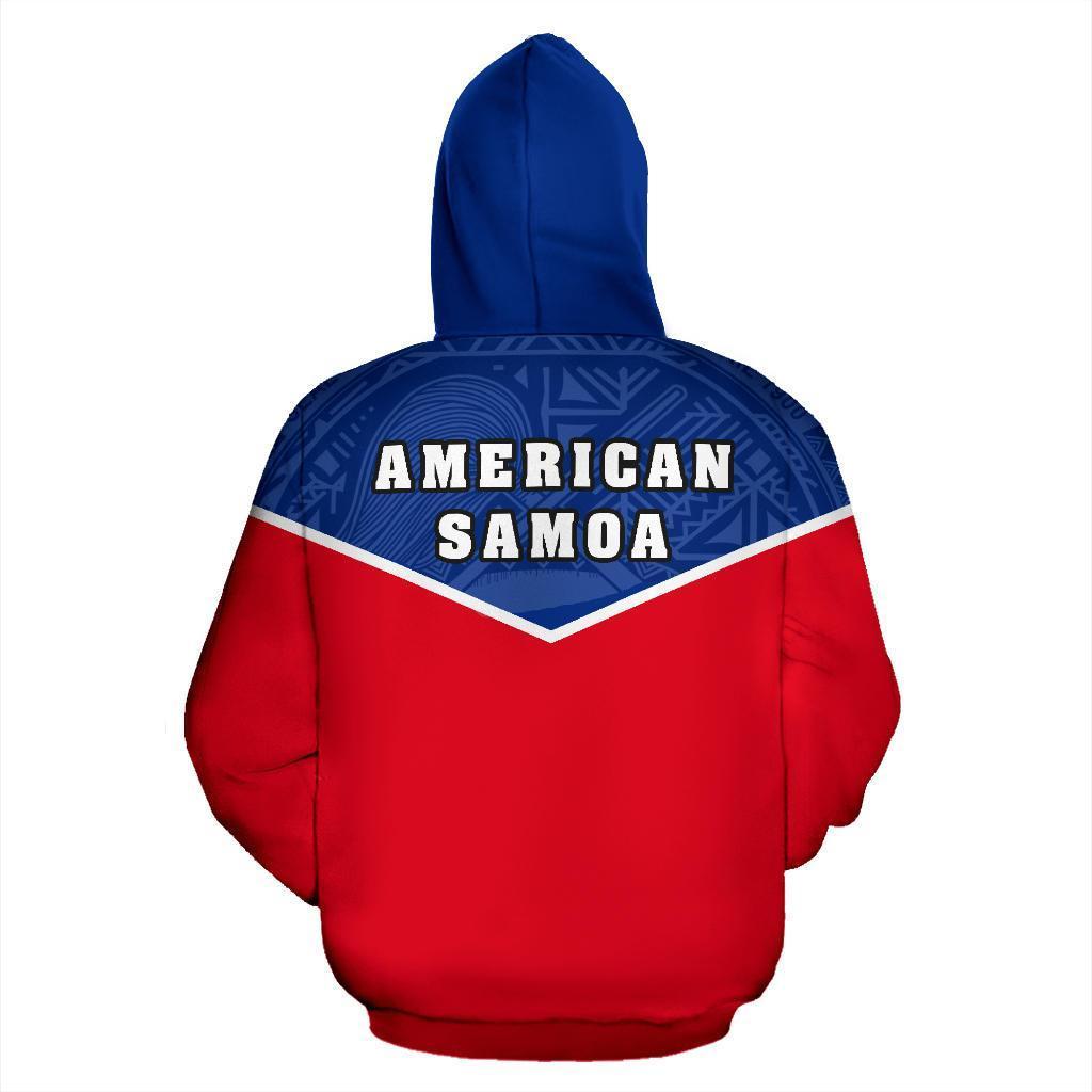 American Samoa Polynesian Hoodie - Phoenix Style PL - Amaze Style™-Apparel