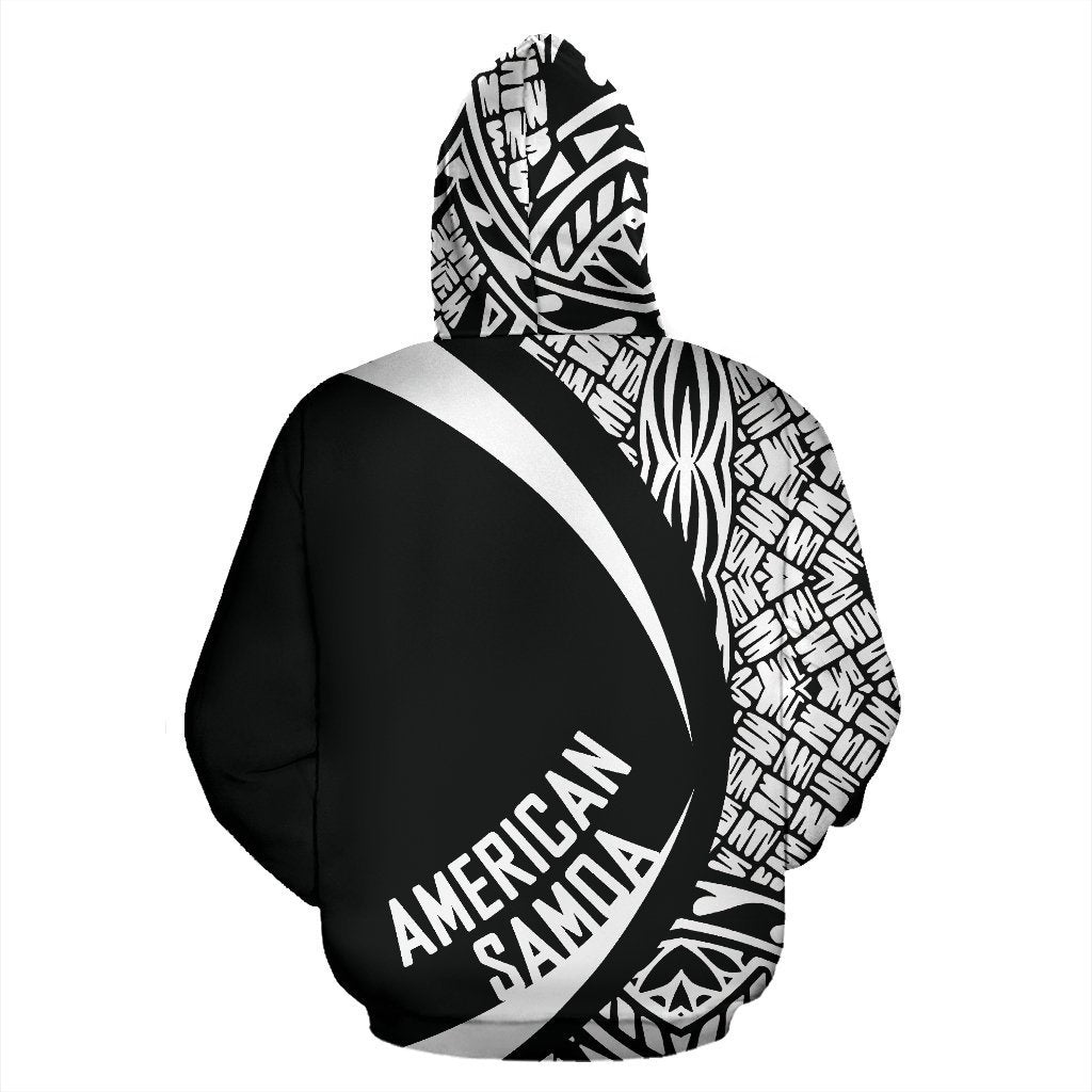 American Samoa Polynesian Hoodie - Circle PL - Amaze Style™-Apparel