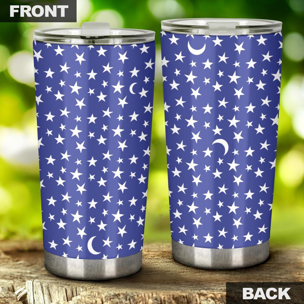 Tumbler Moon and Stars-Amaze Style™-Tumbler - Tumbler Moon and Stars-20oz Large-Vibe Cosy™