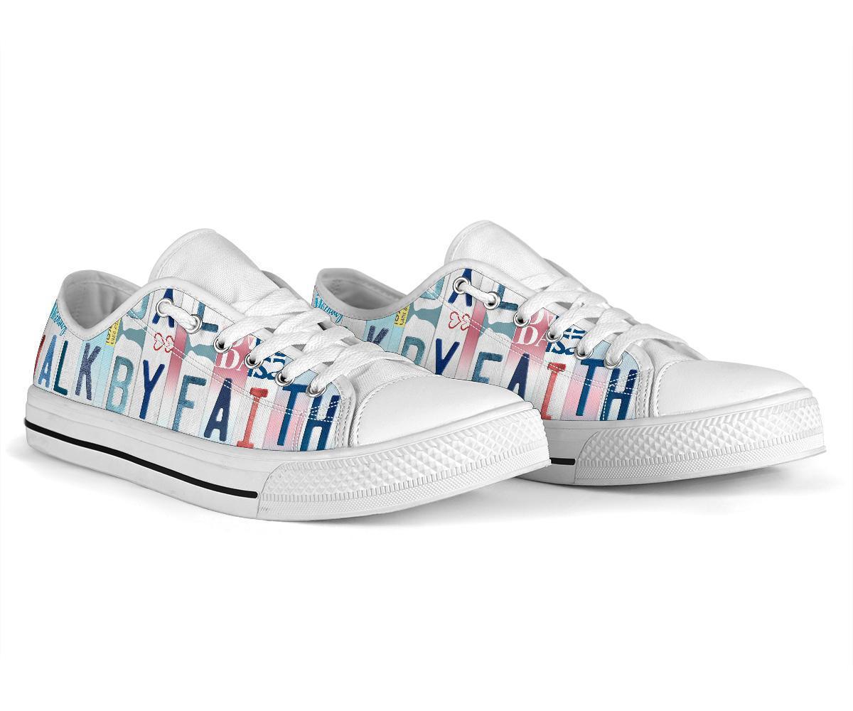 Walk by faith MP455-MP-Womens Low Top - White - Walk by faith MP455-US5.5 (EU36)-Vibe Cosy™