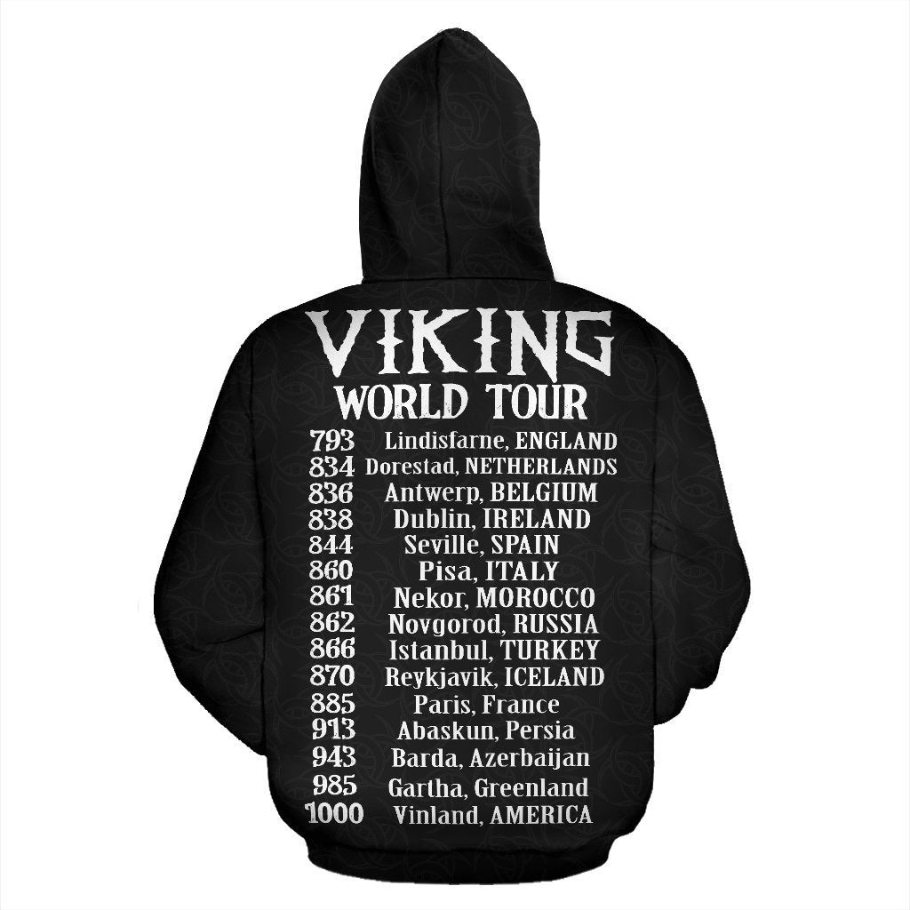 Viking World Tour - Hoodie A7 - Amaze Style™-ALL OVER PRINT HOODIES (P)