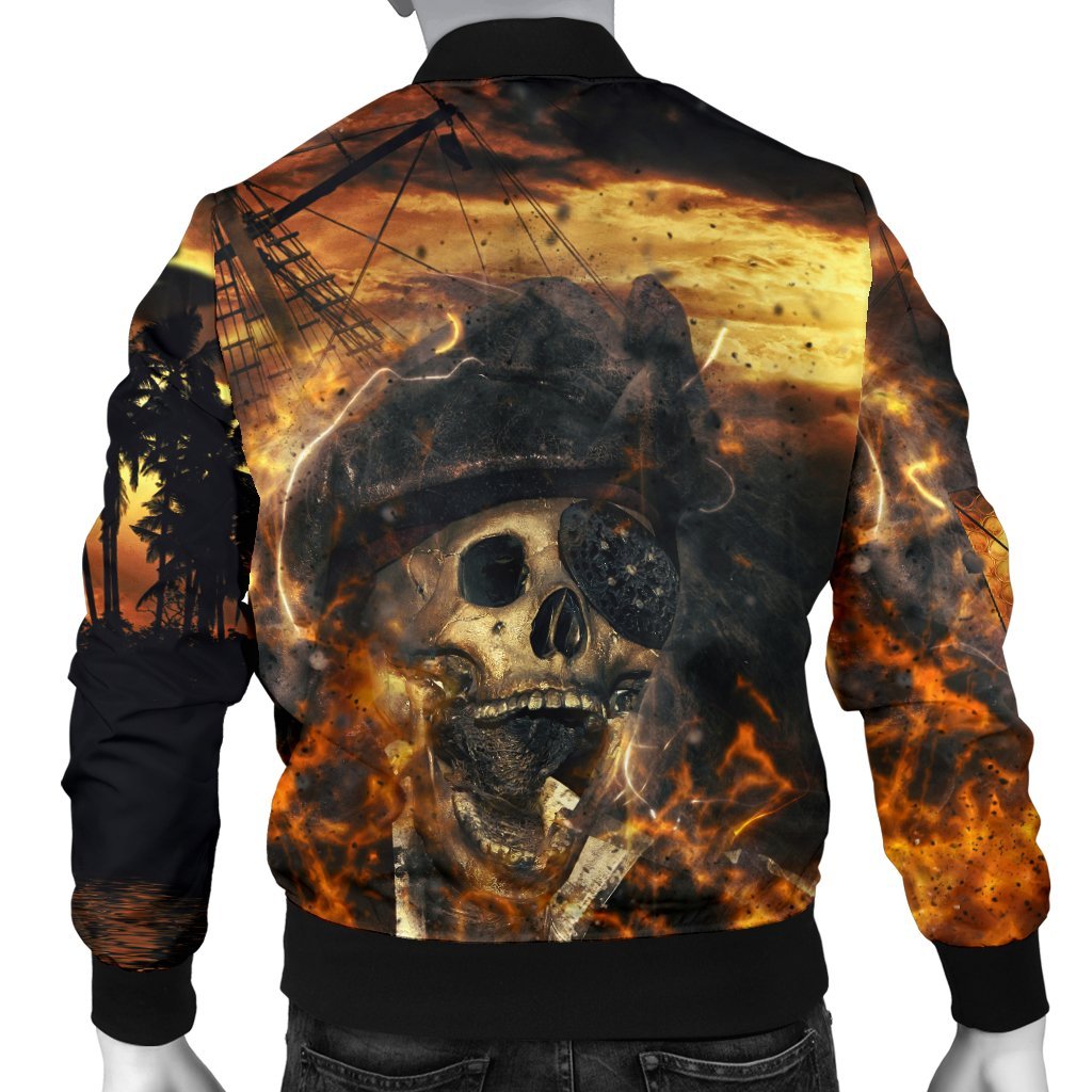 Ultimo Pirati-Amaze Style™-Men's Bomber Jacket - Ultimo Pirati-S-Vibe Cosy™
