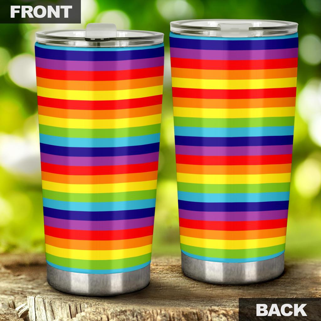 Tumbler Rainbow-Amaze Style™-Tumbler - Tumbler Rainbow-20oz Large-Vibe Cosy™