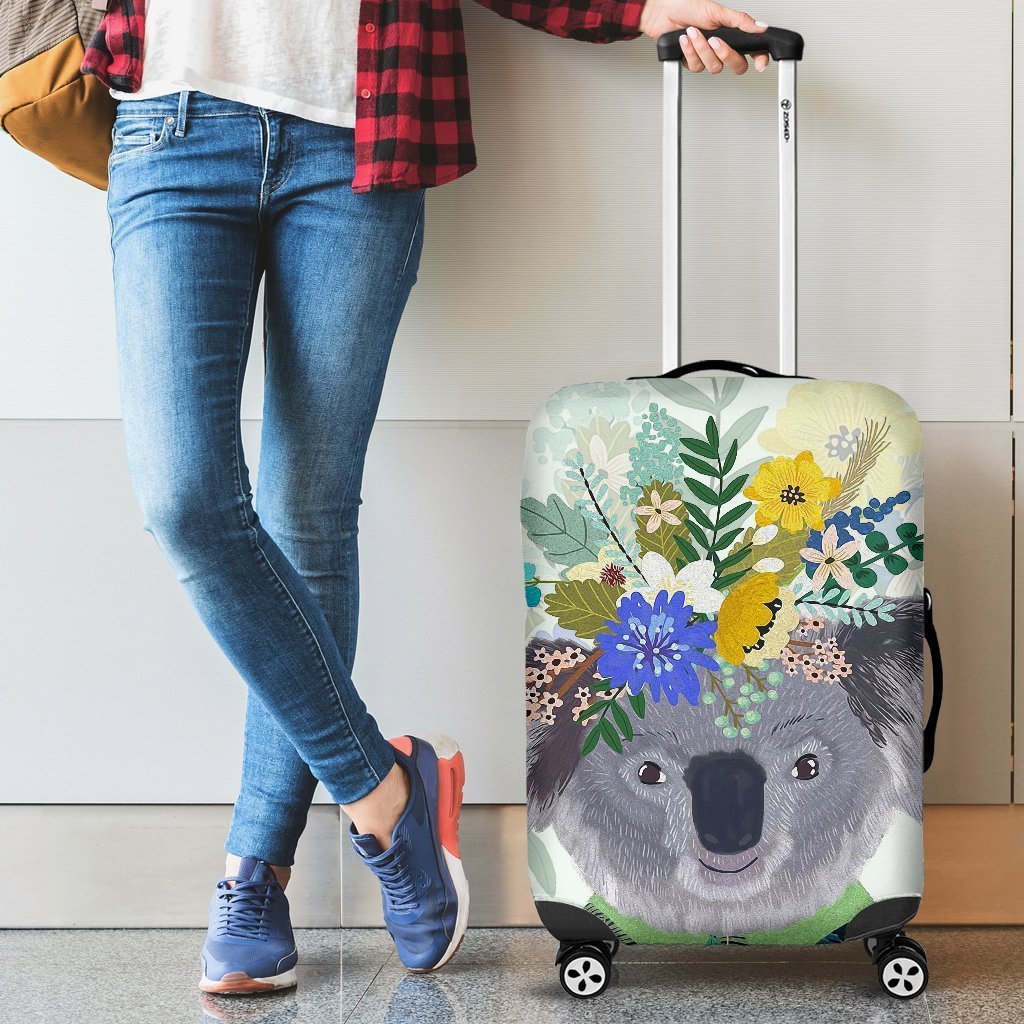 Australia Koala Luggage Cover 02 k7 - Amaze Style™-LUGGAGE COVERS