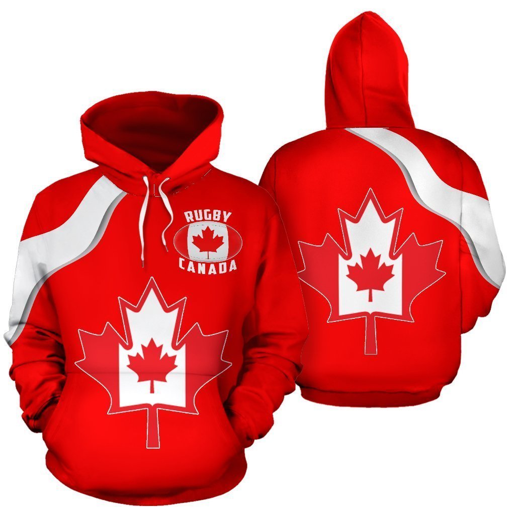 Canada Rugby Maple Leaf Hoodie K4 - Amaze Style™-Apparel