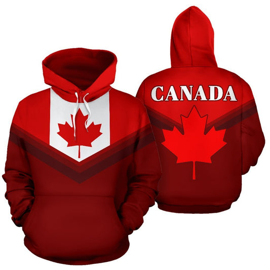 Canada Flag Always In Me Hoodie PL - Amaze Style™-Apparel