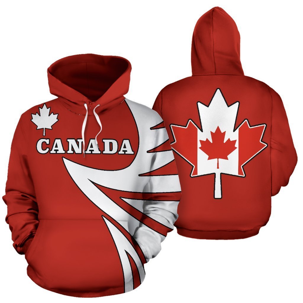Canada Maple Leaf Hoodie - Warrior Style J9 - Amaze Style™-Apparel