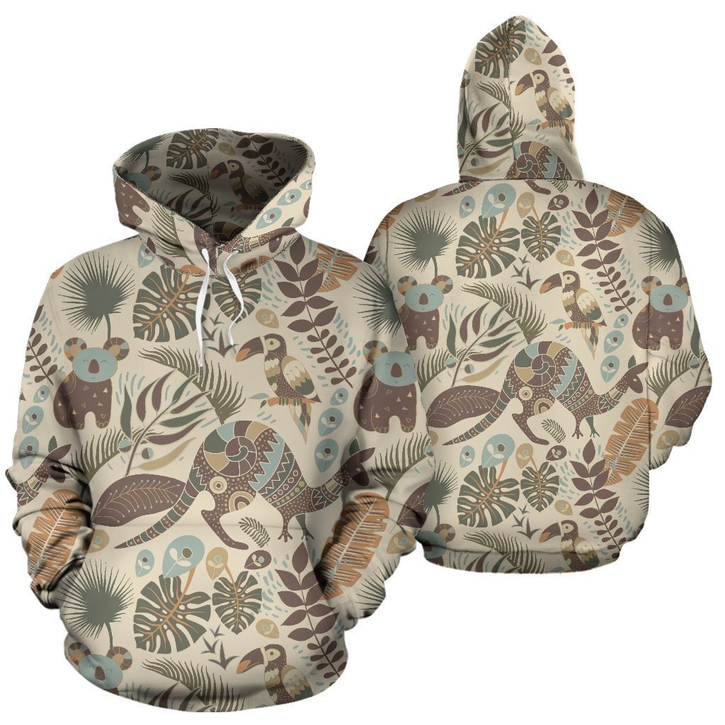 Australia Animal All Over Print Hoodies-NNK1808 - Amaze Style™-Apparel