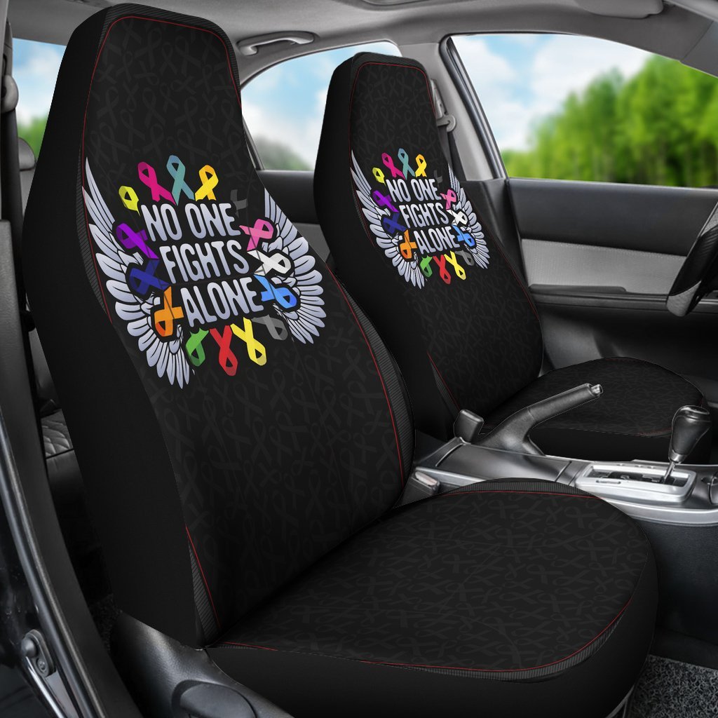 Cancer No One Fights Alone-Amaze Style™-Cancer No One Fights Alone-Vibe Cosy™