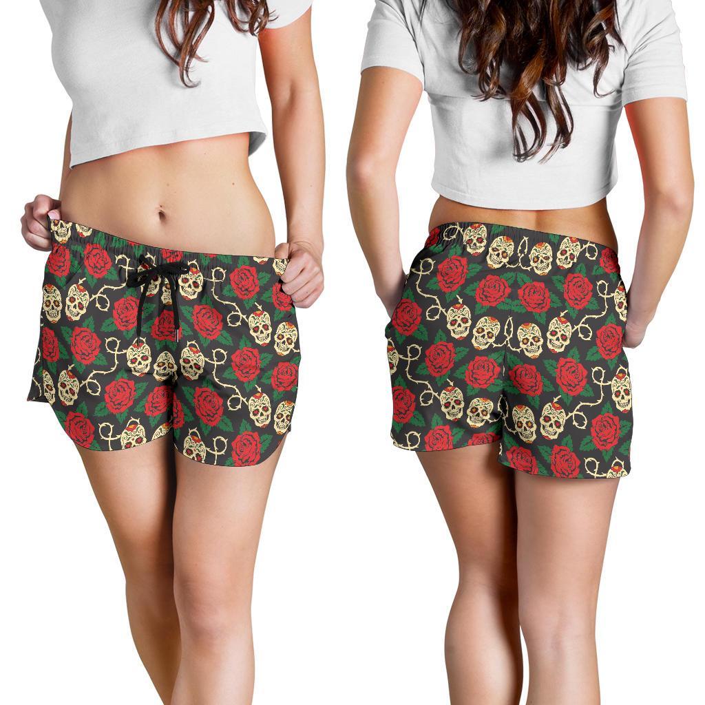 Teschio e Rose-Amaze Style™-Women's Shorts - Teschio e Rose-XS-Vibe Cosy™