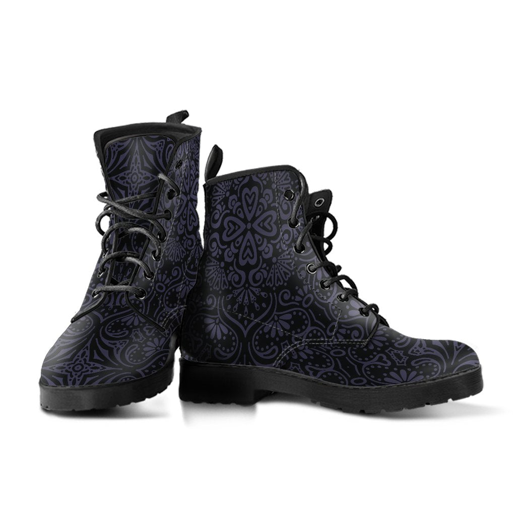 Bohemian Eclipse (Black) - Vegan Leather Boots-Amaze Style™-placeholder-placeholder-Vibe Cosy™