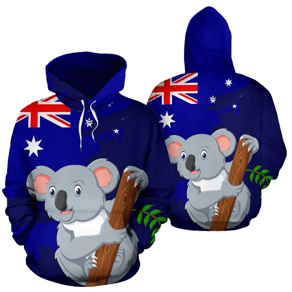 Australian Koala All Over Hoodie - Amaze Style™-ALL OVER PRINT HOODIES (P)