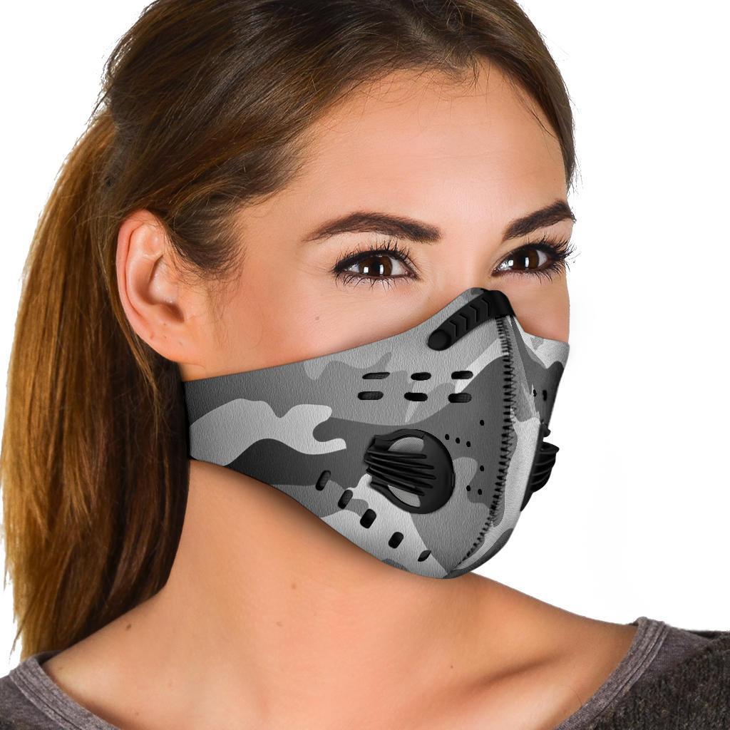 White Camo Premium Face Mask-Amaze Style™-Premium Face Mask - White Camo Premium Face Mask-Universal Fit-Vibe Cosy™