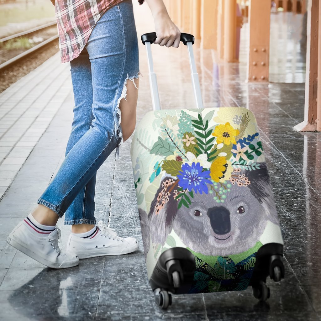 Australia Koala Luggage Cover 02 k7 - Amaze Style™-LUGGAGE COVERS