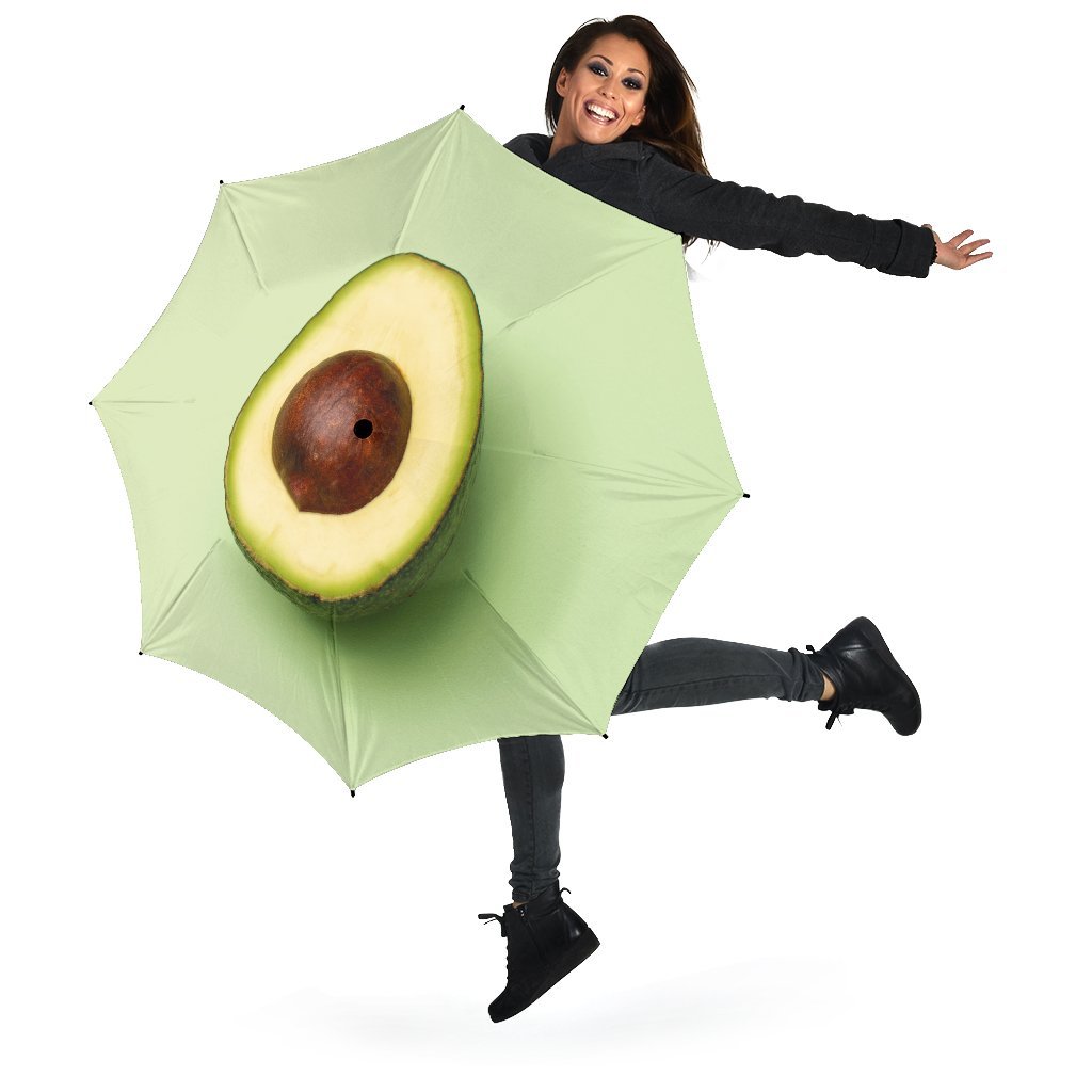 Tropical Avocado Umbrella-Amaze Style™-Umbrella - Tropical Avocado Umbrella-One Size-Vibe Cosy™