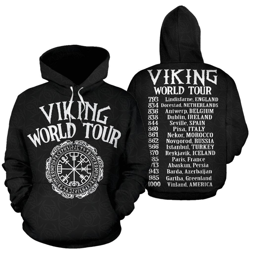Viking World Tour - Hoodie A7 - Amaze Style™-ALL OVER PRINT HOODIES (P)