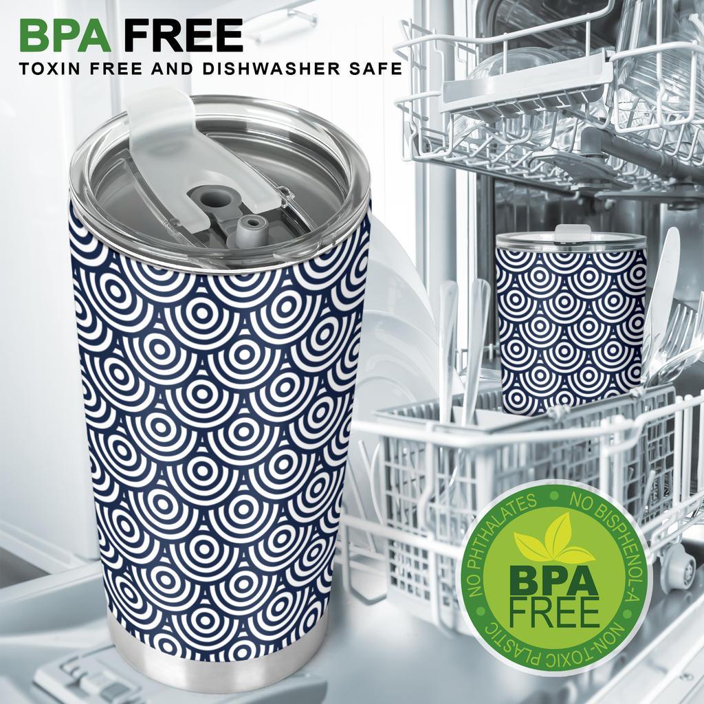 Tumbler Retro Waves-Amaze Style™-Tumbler - Tumbler Retro Waves-20oz Large-Vibe Cosy™