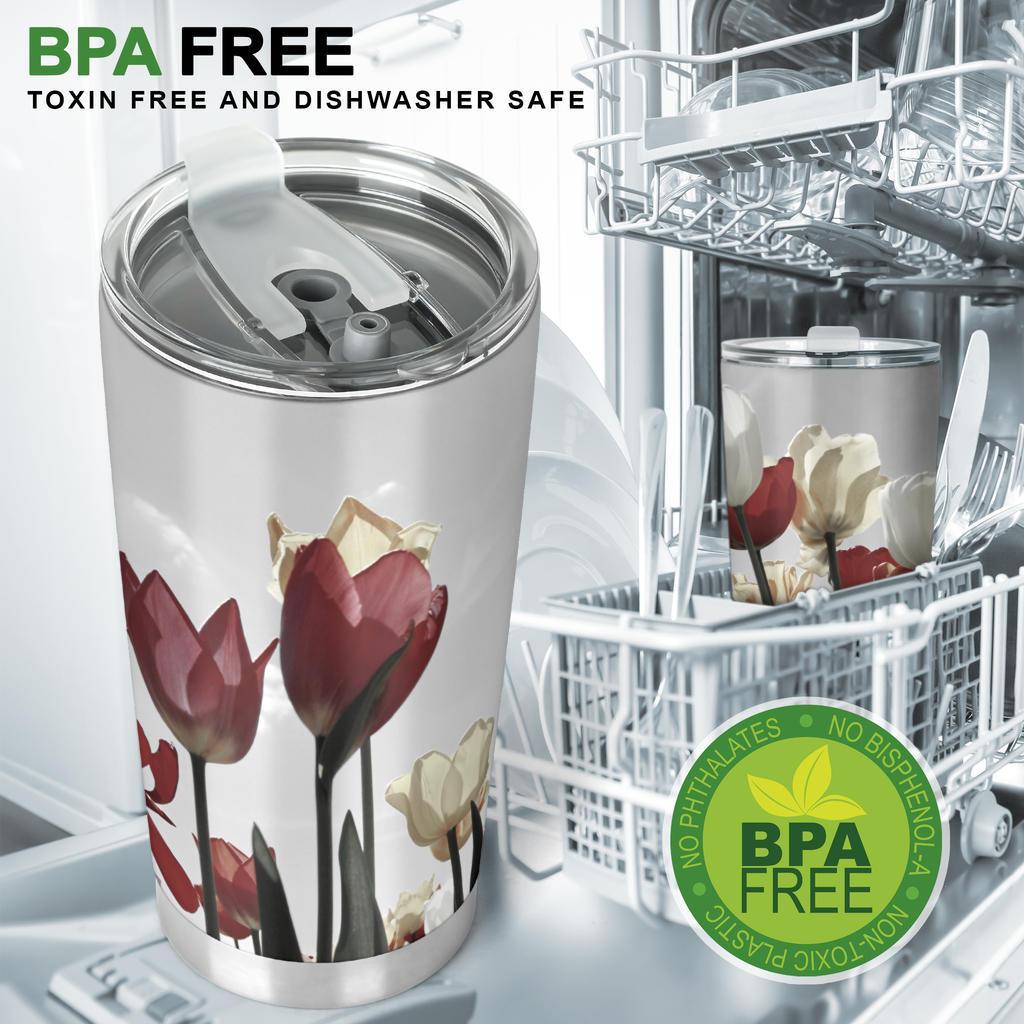 Tulip Tumbler-Amaze Style™-Tumbler - Tulip Tumbler-20oz Large-Vibe Cosy™