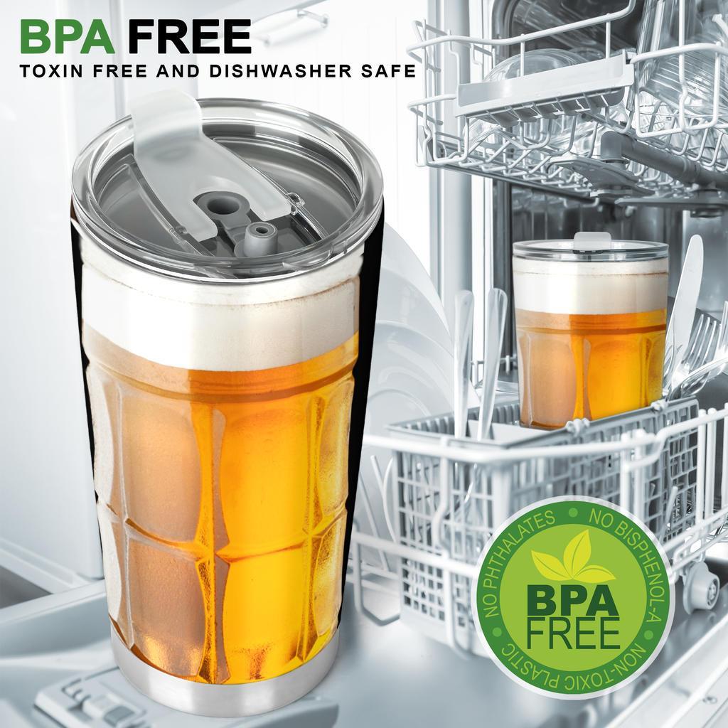 Birra - Bicchierone Termico 60 cl. -Amaze Style™-Tumbler - Birra - Bicchierone Termico 60 cl. -20oz Large-Vibe Cosy™