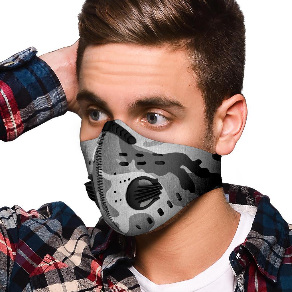 White Camo Premium Face Mask-Amaze Style™-Premium Face Mask - White Camo Premium Face Mask-Universal Fit-Vibe Cosy™