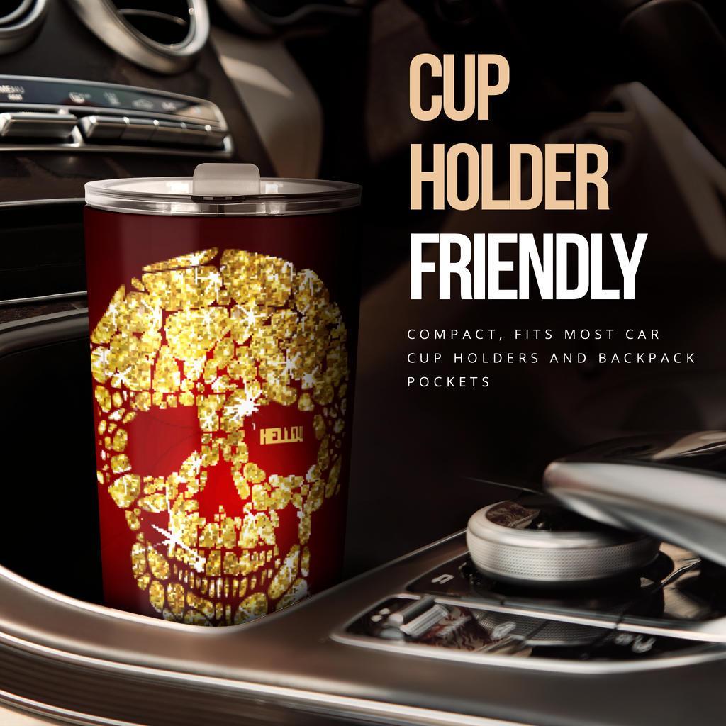 Teschio e Oro-Amaze Style™-Tumbler - Teschio e Oro-20oz Large-Vibe Cosy™