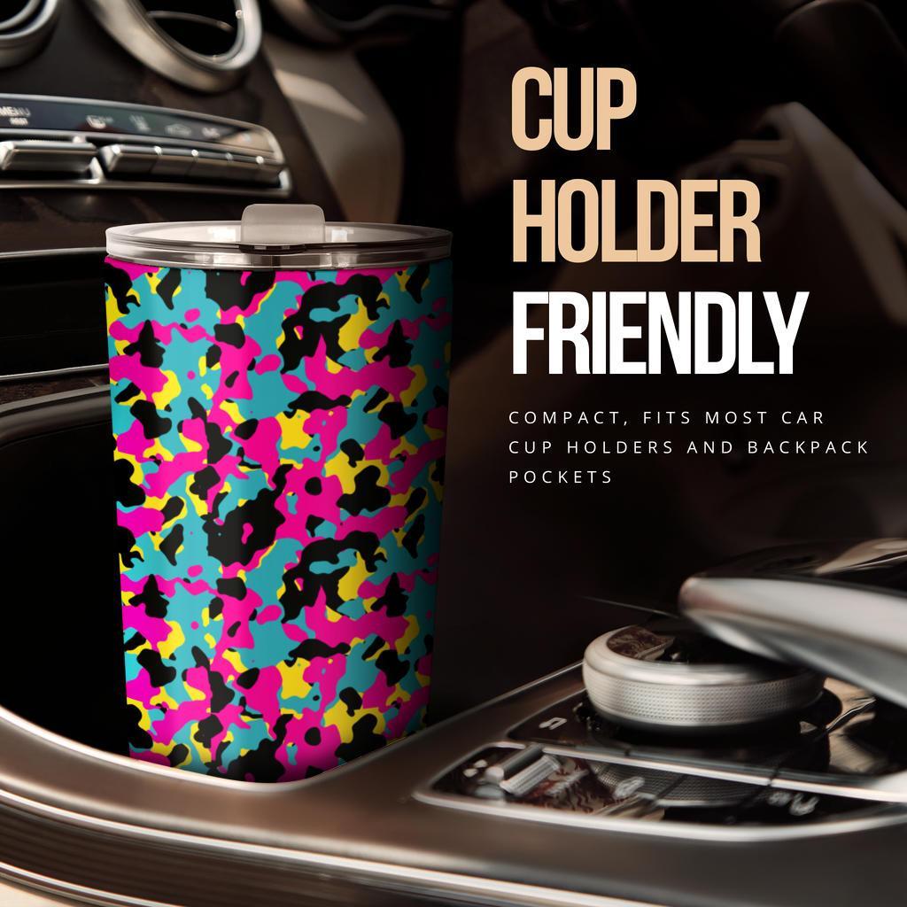 Tumbler Camouflage Hot Pink-Amaze Style™-Tumbler - Tumbler Camouflage Hot Pink-20oz Large-Vibe Cosy™