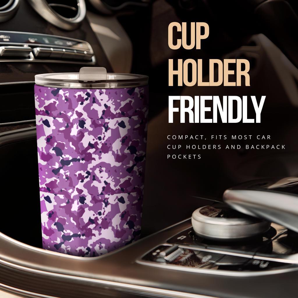 Tumbler Camouflage Purple-Amaze Style™-Tumbler - Tumbler Camouflage Purple-20oz Large-Vibe Cosy™