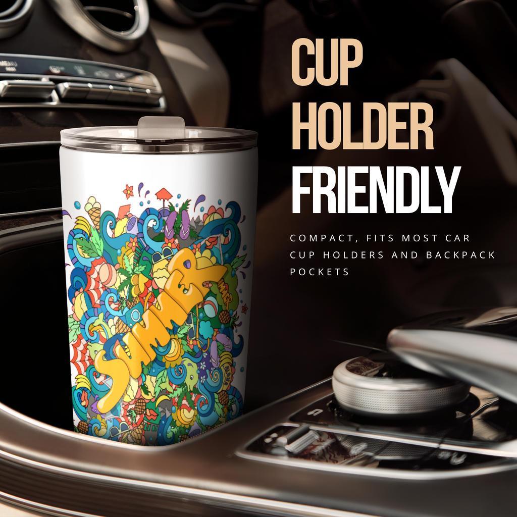 Summer - Bianco -Amaze Style™-Tumbler - Summer - Bianco -20oz Large-Vibe Cosy™