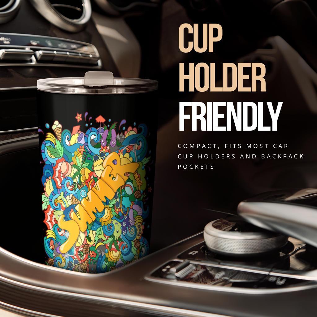 Summer - Nero -Amaze Style™-Tumbler - Summer - Nero -20oz Large-Vibe Cosy™