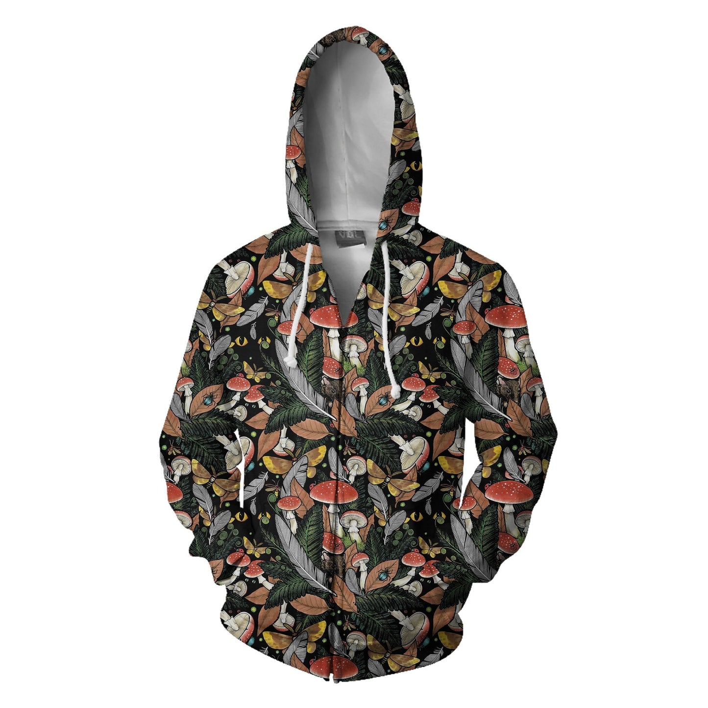 Beautiful Forest Mushroom Hoodie DC Fashion - Amaze Style™-Apparel