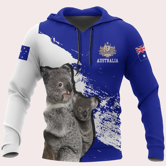 Australia Koala Special Hoodie - Amaze Style™-ALL OVER PRINT HOODIES