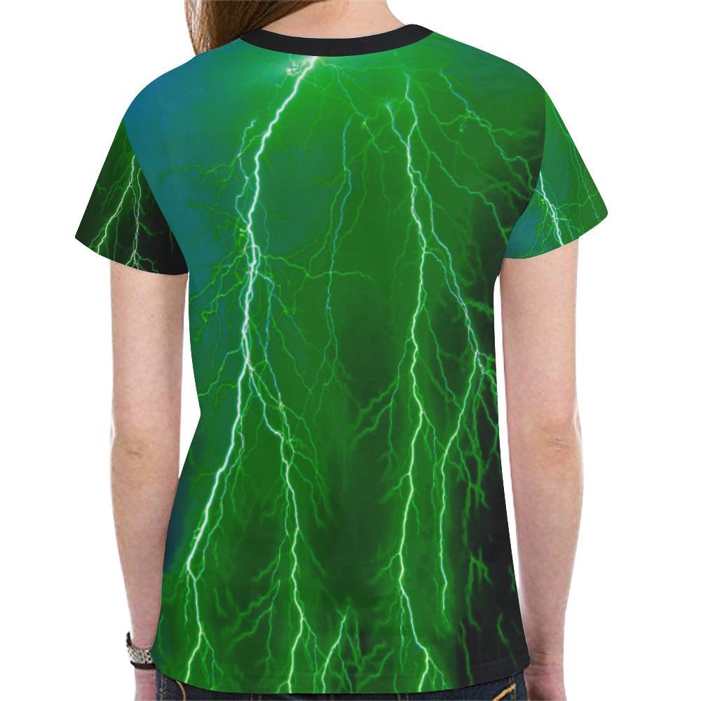 Viking T-shirt - Lightning Hammer A6 - Amaze Style™-NEW ALL OVER PRINT T-SHIRTS