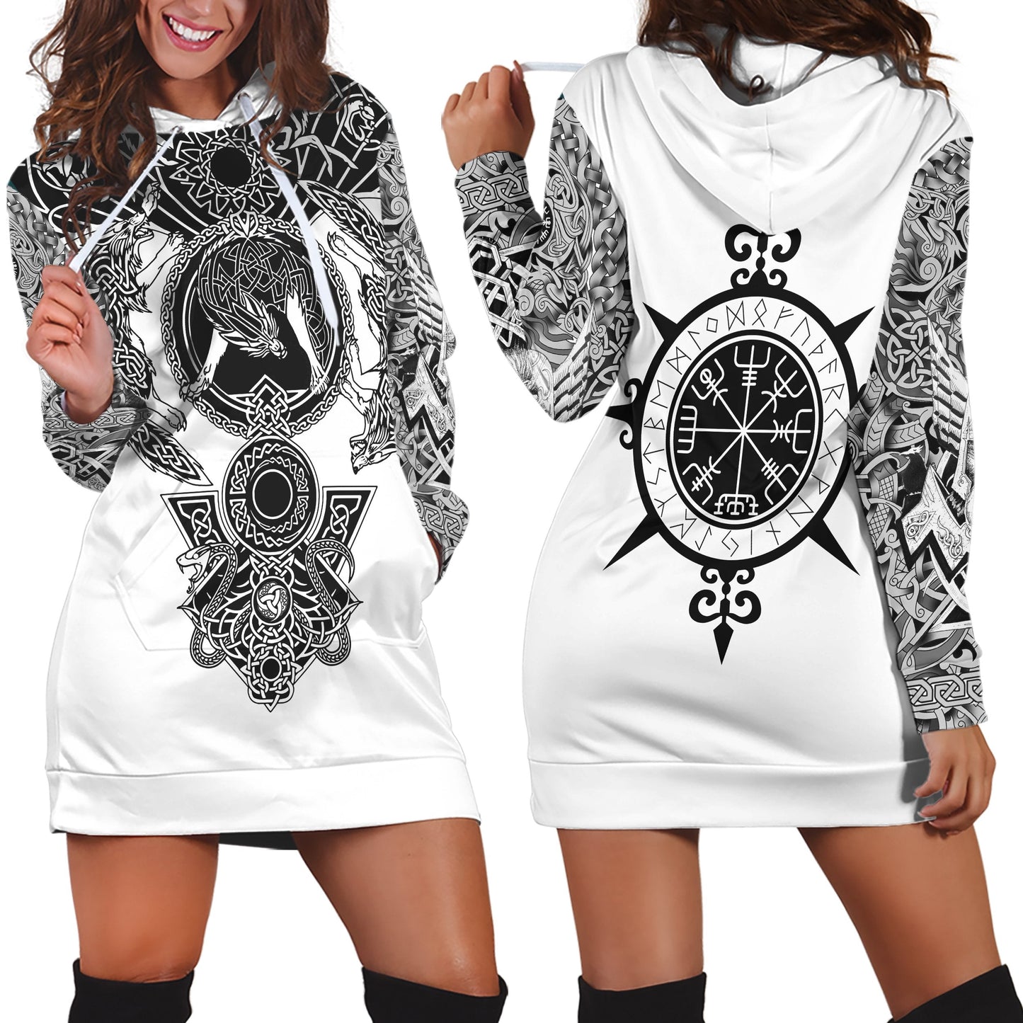 Viking Tattoo All-Over Print version 4.0 - Amaze Style™-Apparel