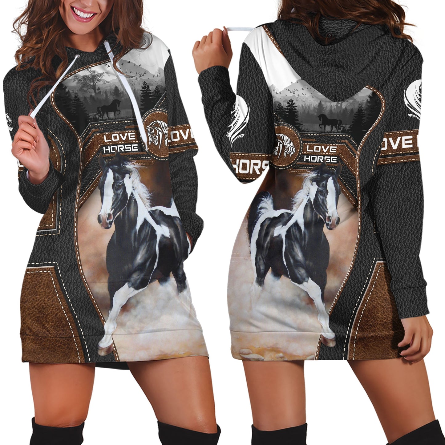 American Paint Horse3D All Over Printed Shirts - Amaze Style™-Apparel