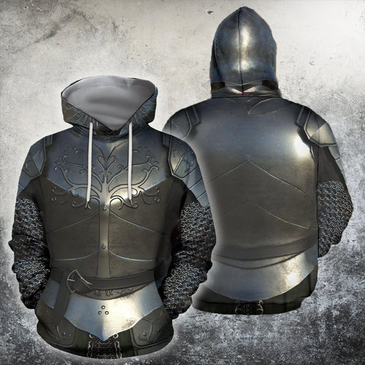 3D All Over Printed Knight Medieval Armor Tops - Amaze Style™-Apparel